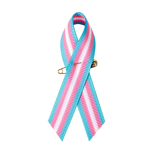 Versatile Satin Awareness Ribbon Pins for Various Causes