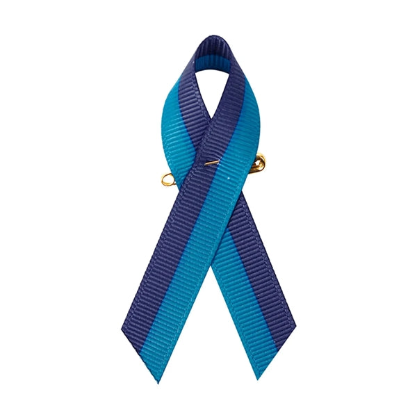 Versatile Satin Awareness Ribbon Pins for Various Causes