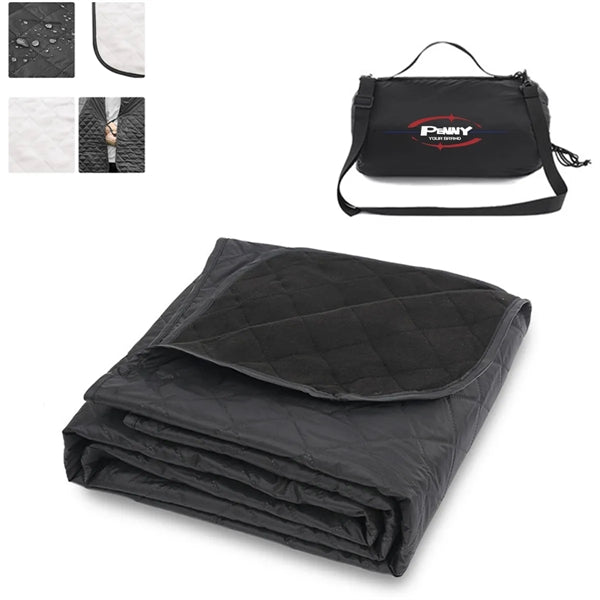 Outdoor Foldable Waterproof Camping Blanket with Storage Bag