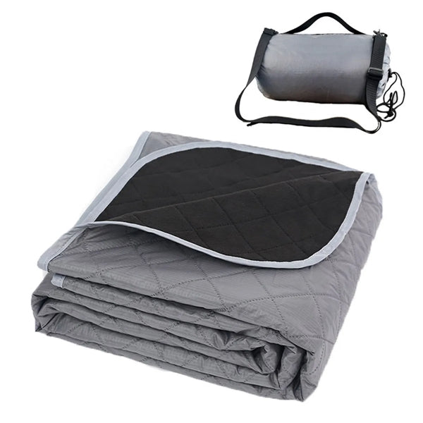 Outdoor Foldable Waterproof Camping Blanket with Storage Bag