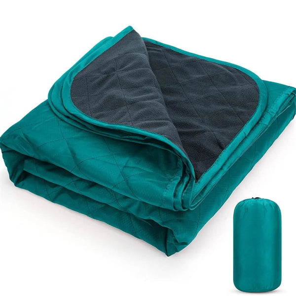 Outdoor Foldable Waterproof Camping Blanket with Storage Bag
