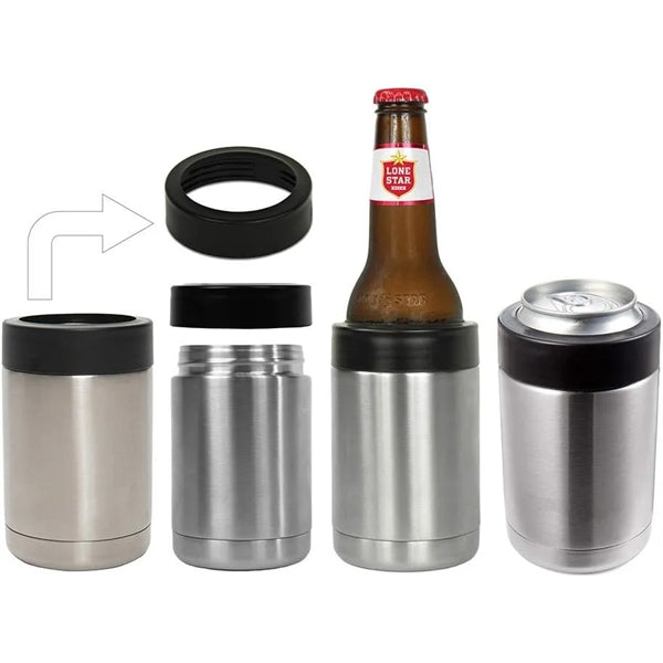 2 in 1 Vacuum Insulated Can Holder and Tumbler