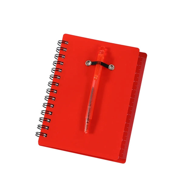 Portable Spiral Notebook With Pen