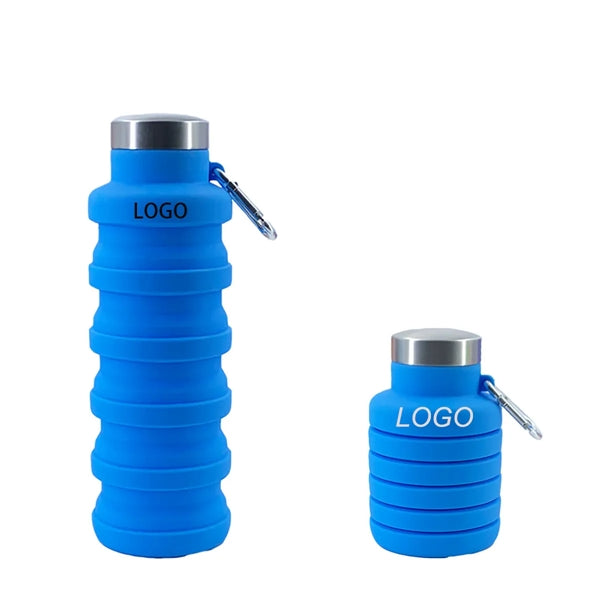 Silicone Foldable Water Bottle