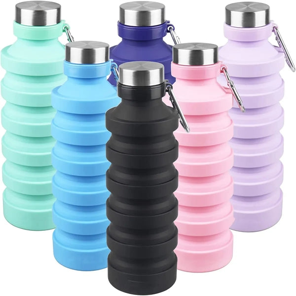 Silicone Foldable Water Bottle