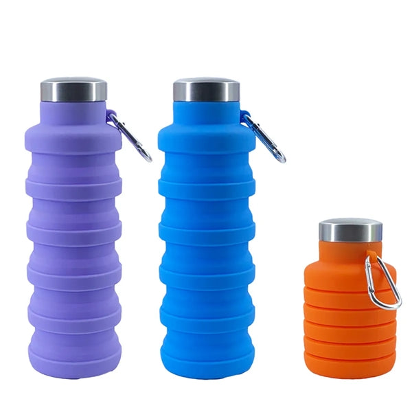 Silicone Foldable Water Bottle