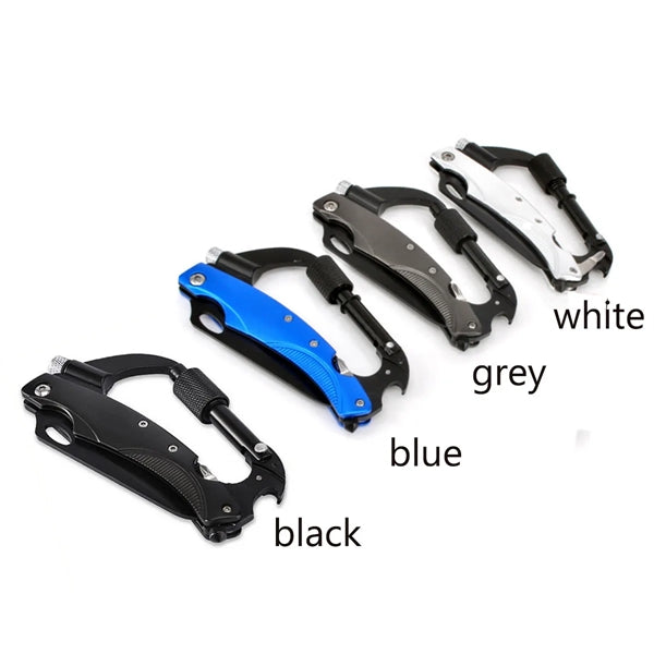 Multitool Carabiner Pocket Folding Knife
