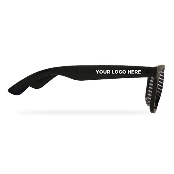 Black Billboard Costume Sunglasses