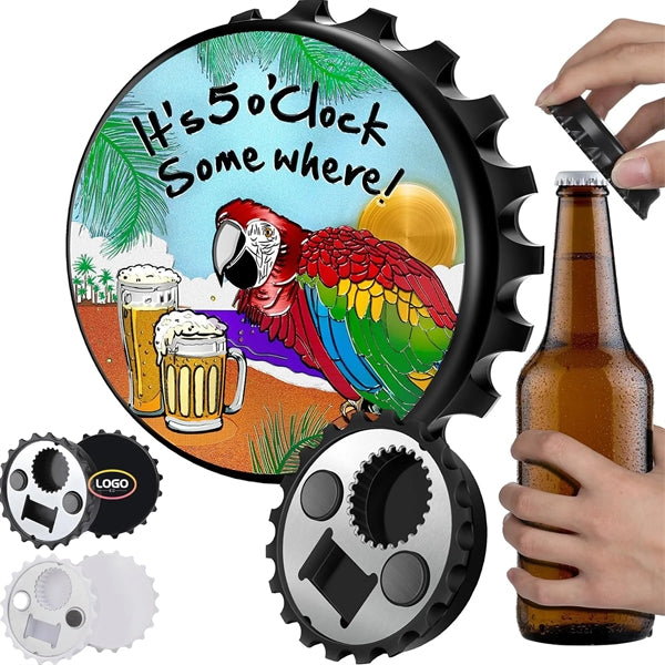 Magnetic Beer Bottle Opener For Fridge