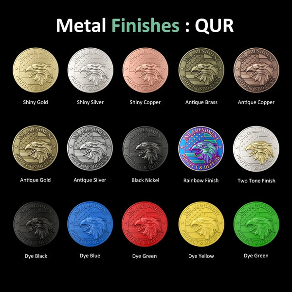 2.25 " Soft Enamel Challenge Coins