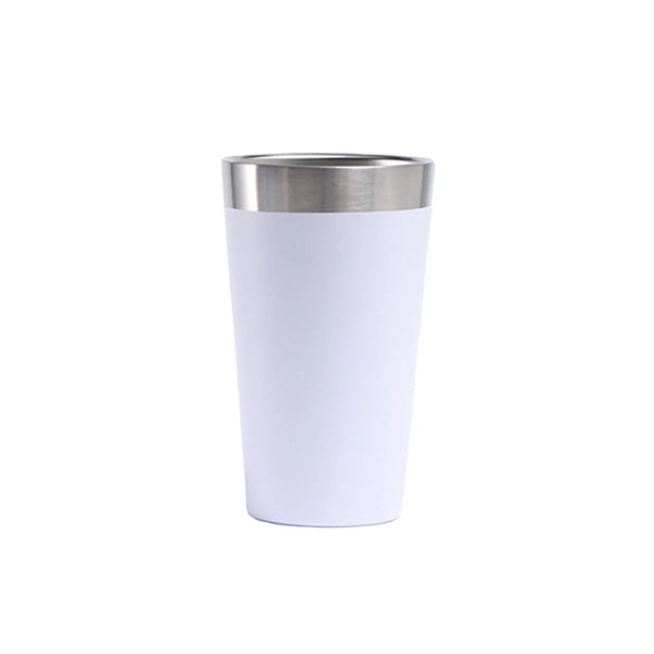 16oz double stainless steel insulated car cup water bottle