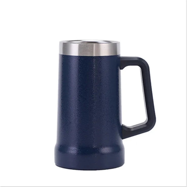 24Oz Insulated Beer Mug with Handle