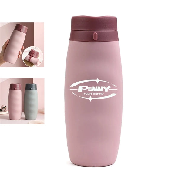 20Oz Silicone Collapsible Cup Folding Bottle Travel Mug