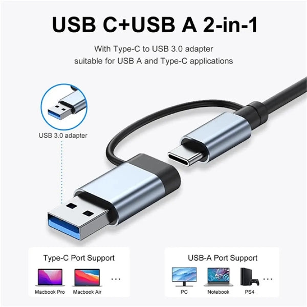 7 in 1 Laptop Docking Station