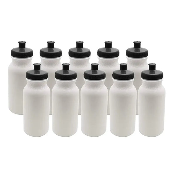 20 oz Sports Water Bottle with Push Pull Lid