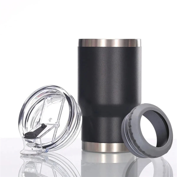 3-In-1 Stainless Steel Insulated Can Cooler