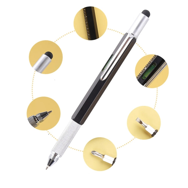 6 in 1 Multi-functional Pen