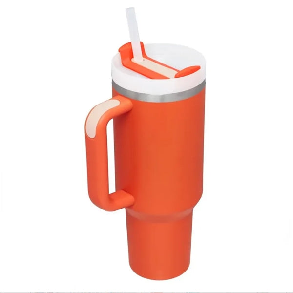 30 OZ Tumbler with Handle and Straw Lid