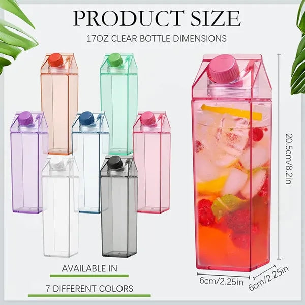Milk Carton Water Bottle