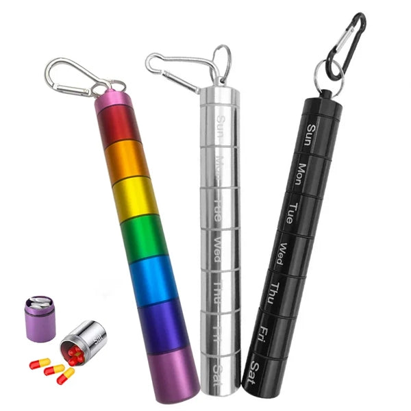 Aluminum Waterproof Pill Storage Box