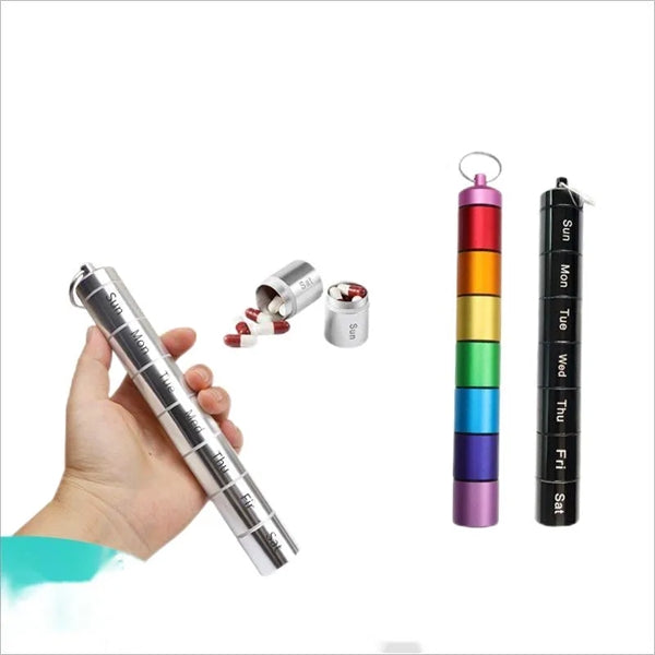 Aluminum Waterproof Pill Storage Box