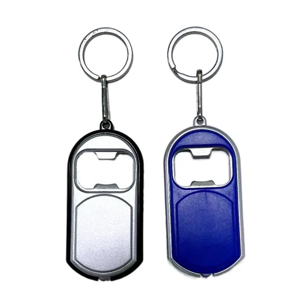 Mini Flashlight with bottle opener keychain