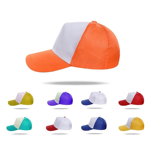 Two Tone 6 Panel Baseball Cap
