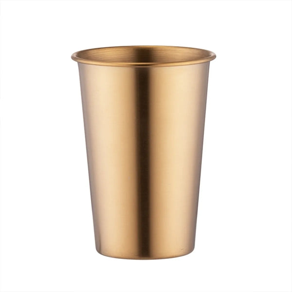 Single Layer Stainless Steel Camping Cup Travel Beer Mug