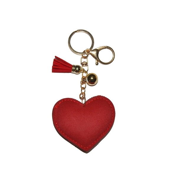 Shape Rhinestone Studded Keychain for Women and Girls