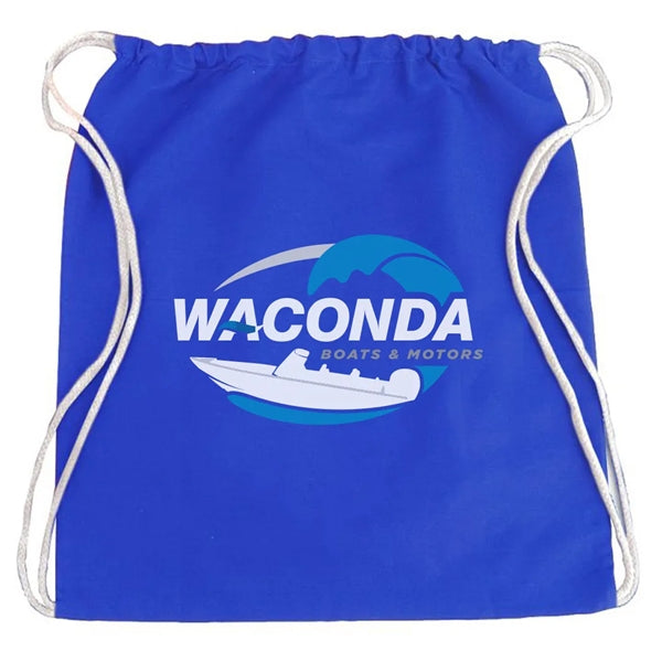 Cotton Drawstring Tote Bag