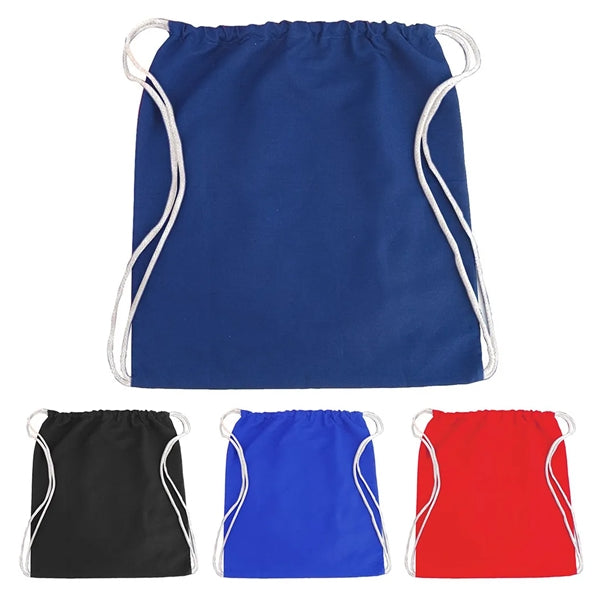 Cotton Drawstring Tote Bag