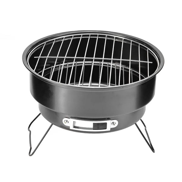 Folding Round Grill for Outdoor Cooking Barbecue