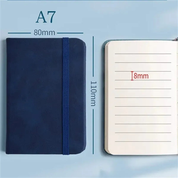 Pocket Small Notebook Mini Journal A7 size