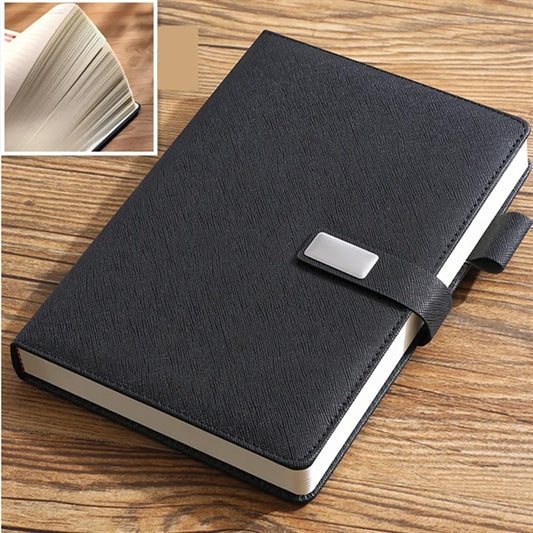 PU A5 Business Notebook Journal with Pen Holder