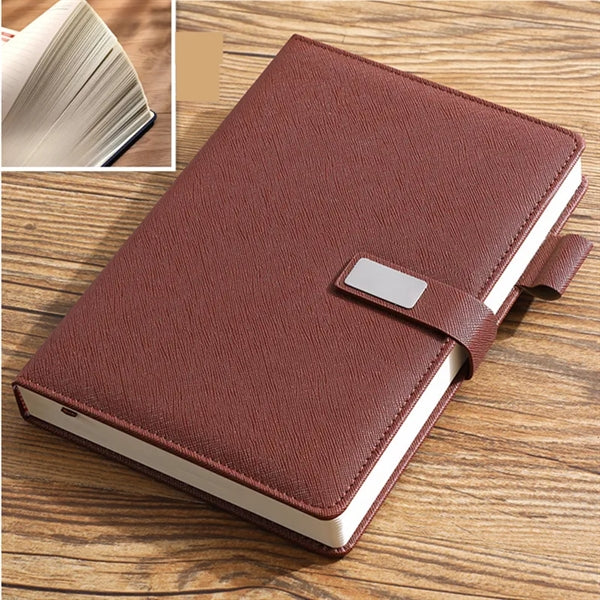 PU A5 Business Notebook Journal with Pen Holder