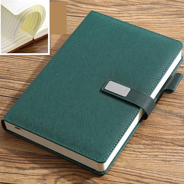 PU A5 Business Notebook Journal with Pen Holder