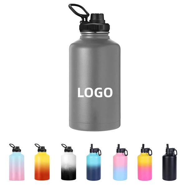 64Oz Insulated Hydration Sports Water Bottle