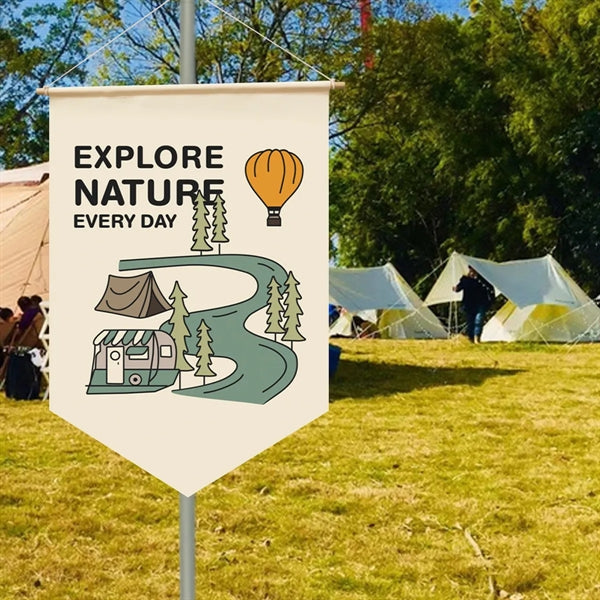 Outdoor Wilderness Camping Flag