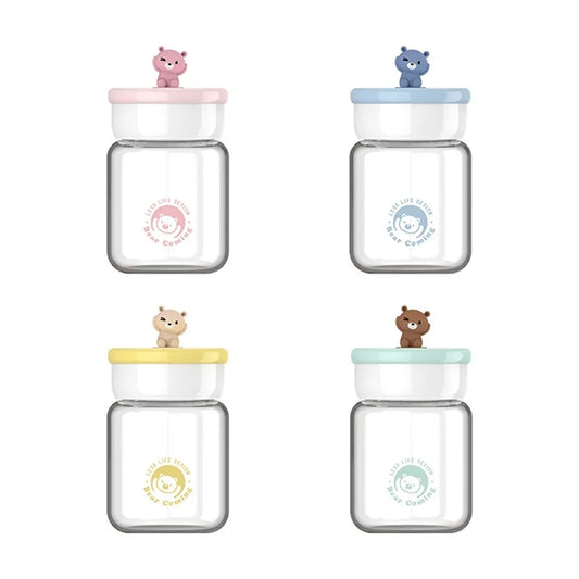 Biggie glass milk cup