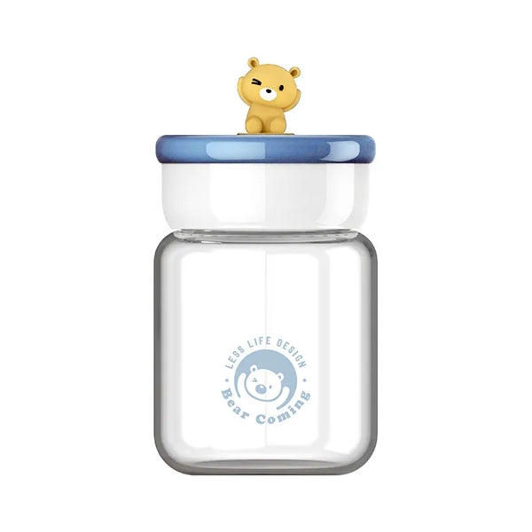 Biggie glass milk cup