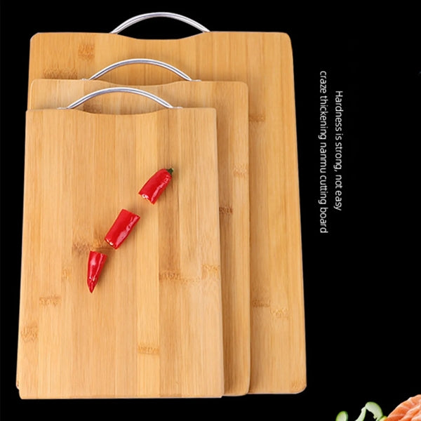 Bamboo cutting board for household use