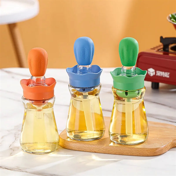 2 IN 1 Oil Dispenser Bottle