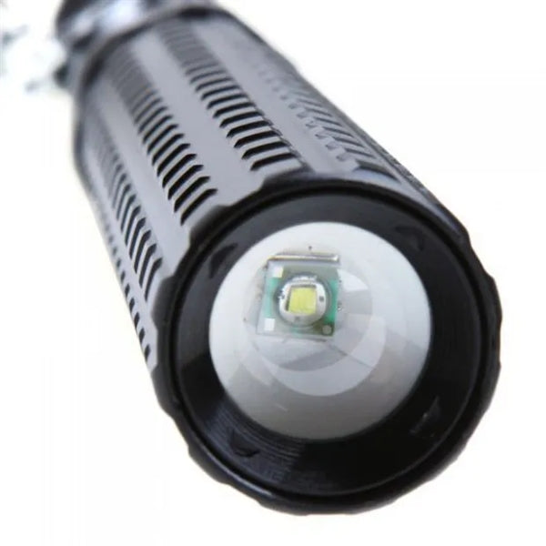 2-in-1 Telescopic Spike Flashlight