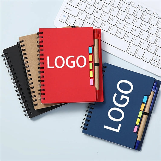 Coil notepad with pen
