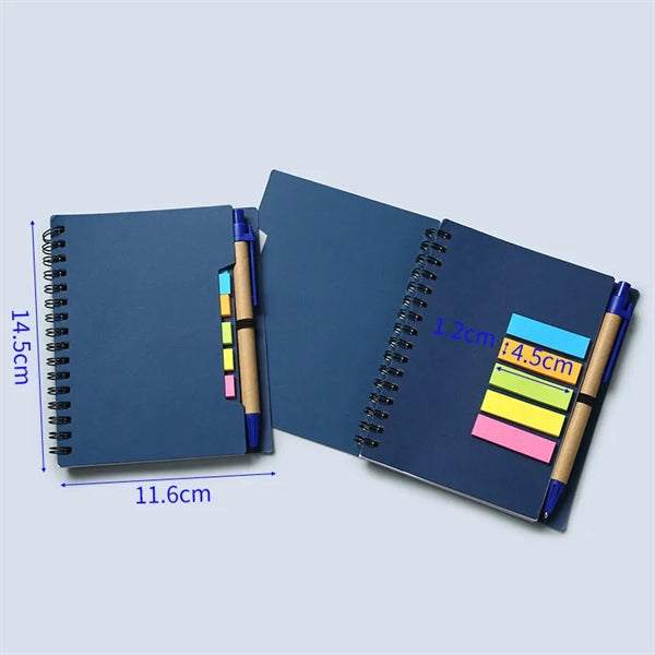 Coil notepad with pen
