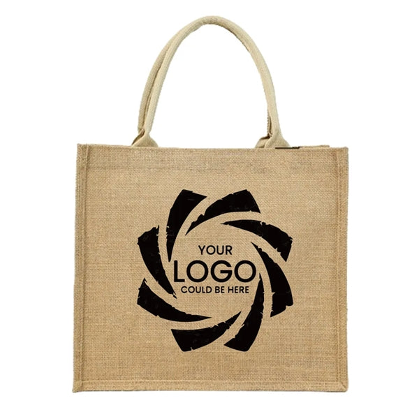 Linen tote bag