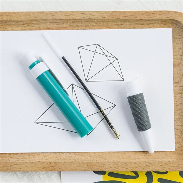 Roller Ball Bullet Quick-Drying Ink Journal Pens Fine Point