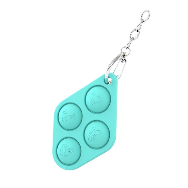 Stress Reliever Silicone Keychain
