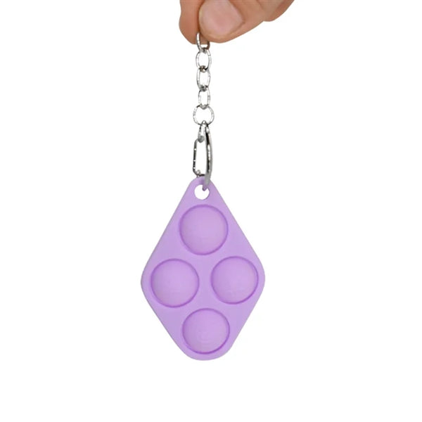Stress Reliever Silicone Keychain