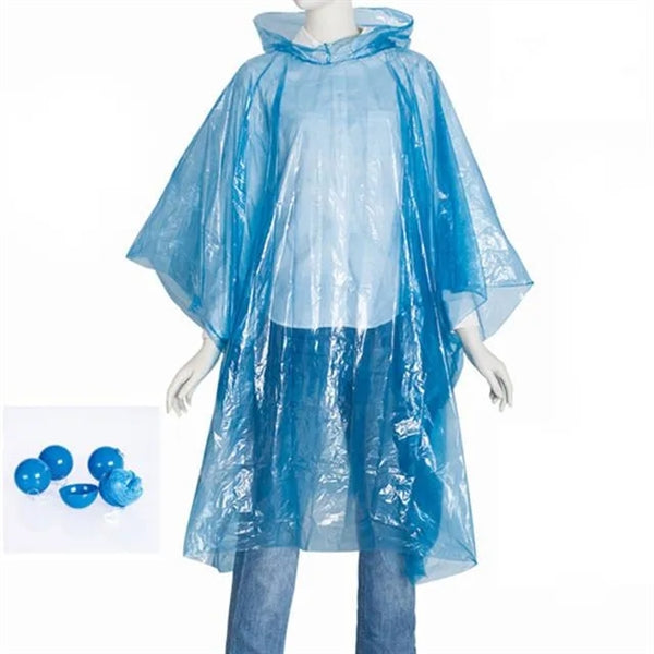 Raincoat Ball Hook Outdoor Disposable